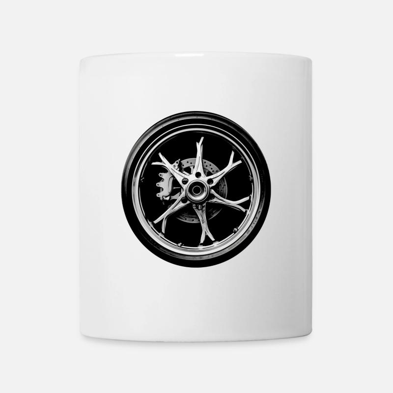 Biker for Life white - Mug - white
