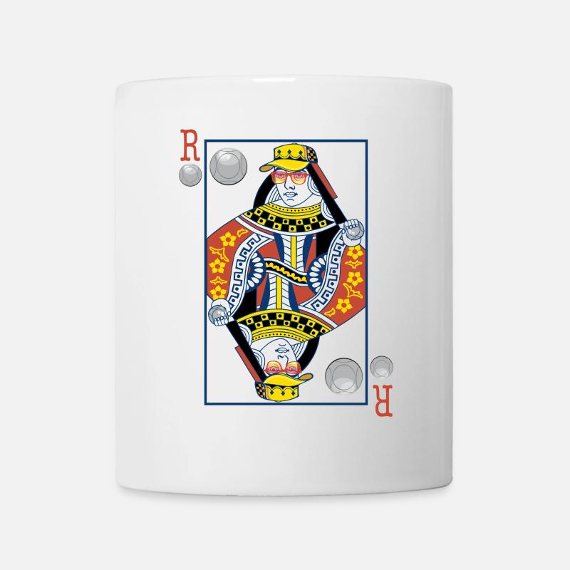 Reine de la pétanque - Mug blanc - blanc