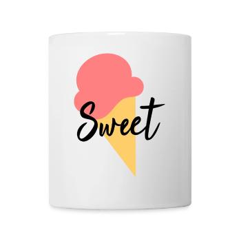 Ice Cream Ice Cream Strawberry Ice Cream Summer Festival - Mug - white - Front