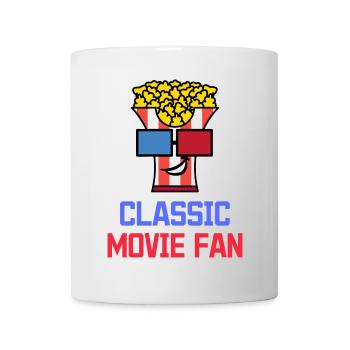 Popcorn Statement Cinema Night Movies Binge Watching - Mug - white - Front