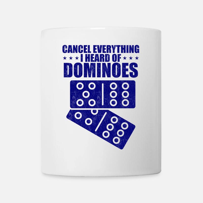 Domino Design - Tasse - Weiß