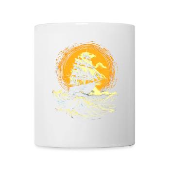 Sea yacht - Tasse - Weiß - Vorne
