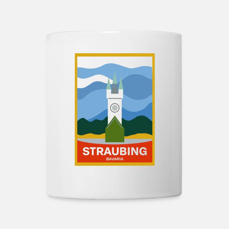 Straubing - Mug blanc - blanc