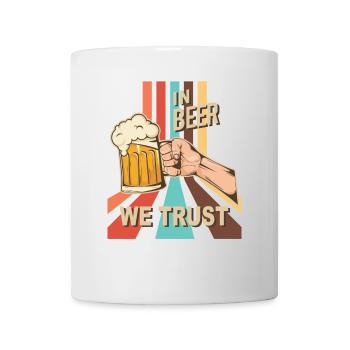 In Beer we trust - Tasse - Weiß - Vorne