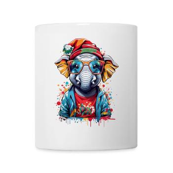 Cool Elephant - Mug - white - Front