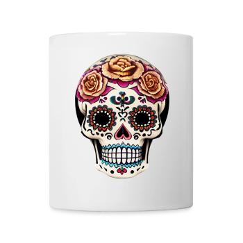 Dia de los Muertos - Mug blanc - blanc - Devant