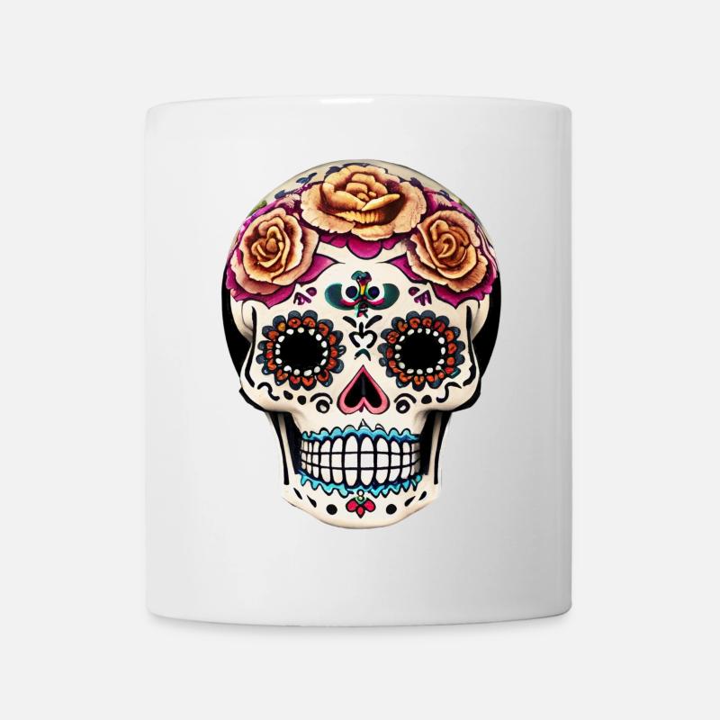 Dia de los Muertos - Mug blanc - blanc