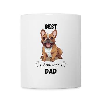 Best Frenchie Dad - Tasse - Weiß - Vorne