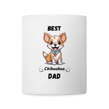 Best Chihuahua Dad - Tasse - Weiß - Vorne