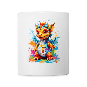 Cerf-volant - Mug blanc - blanc - Devant