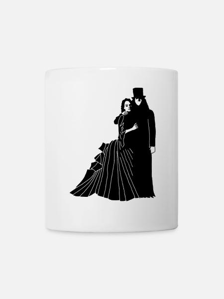 Geisterhaftes Paar - Tasse - Weiß