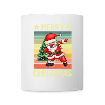 Dabbing Santa Claus Weihnachtsmann - Tasse - Weiß - Vorne