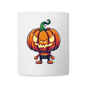Halloween pumpkin - Mug - white - Front