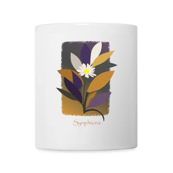 Warm Colored Synphonia Flower - Mug - white - Front