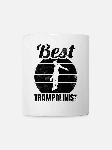 Meilleur cavalier de trampoline - Mug blanc - blanc