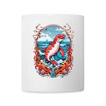 Sea creatures - Mug - white - Front