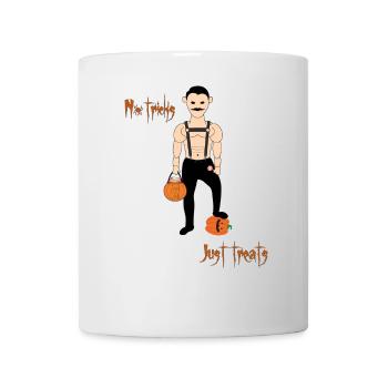 Fröhliches Halloween - Tasse - Weiß - Vorne