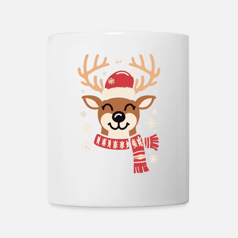 Winter Reindeer Cheer - Mug - white