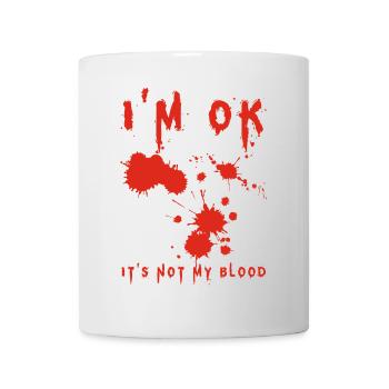 I'm Fine (Englisch) - Tasse - Weiß - Vorne