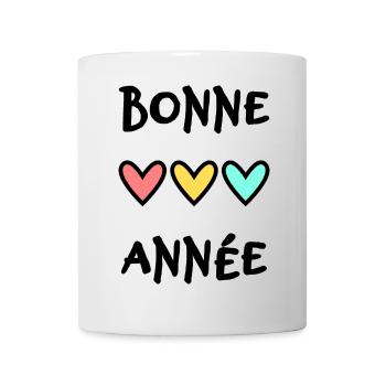 NOËL. ANNEE. ANNIVERSAIRE. RETRAITE. PAPA. MAMAM. - Mug blanc - blanc - Devant