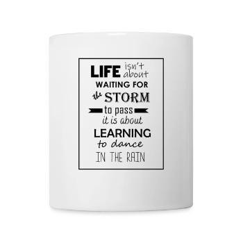 DANCE IN THE RAIN - Mug - white - Front