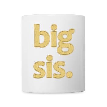 Conception ludique de gros poissons - Mug blanc - blanc - Devant