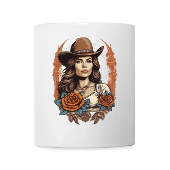 Western Girl - Mug - white - Front