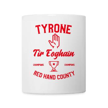Tyrone Red Hand County Ireland - Mug - white - Front