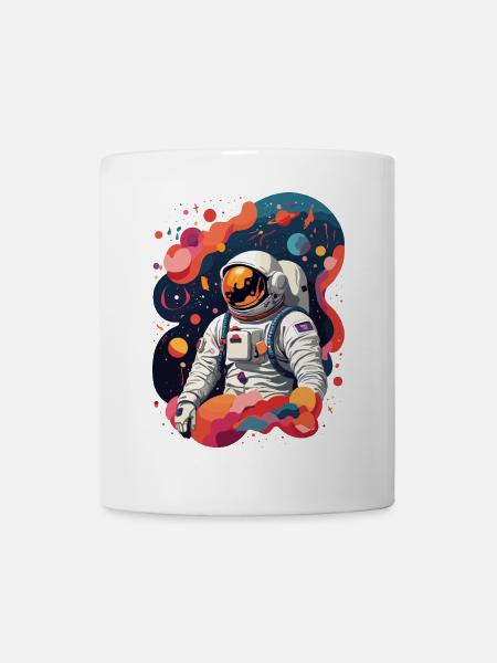 Astronaut - Tasse - Weiß