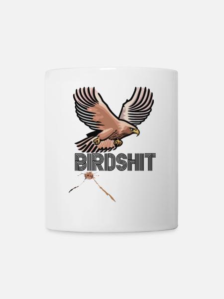 EAGLE BIRDSHIT - FARB-SCHEISSE - Tasse - Weiß