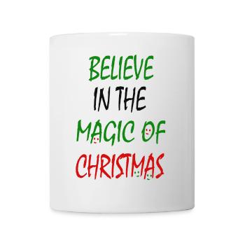 Croyez en la magie de Noël - Mug blanc - blanc - Devant