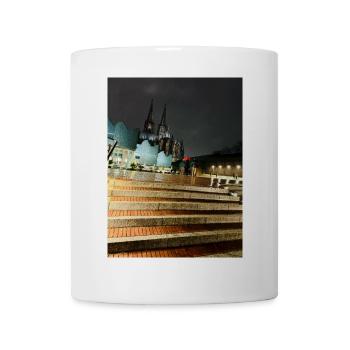 Kölner Dom - Tasse - Weiß - Vorne