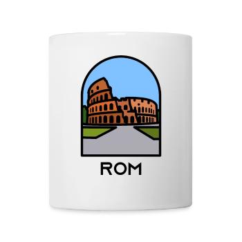 Rom - Kolosseum - Tasse - Weiß - Vorne