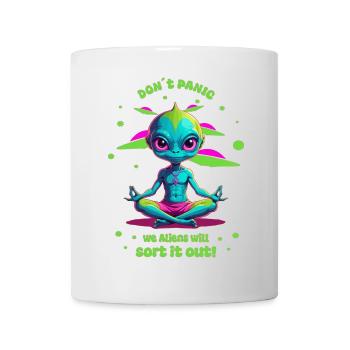 Alien Regelt das ! - Tasse - Weiß - Vorne