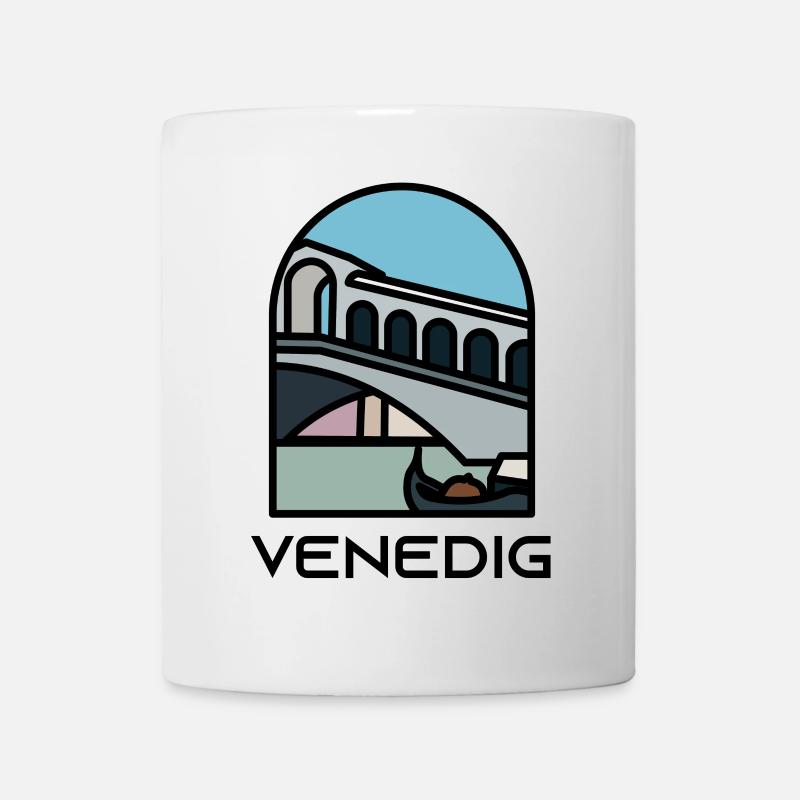 Venise - Pont du Rialto - Mug blanc - blanc