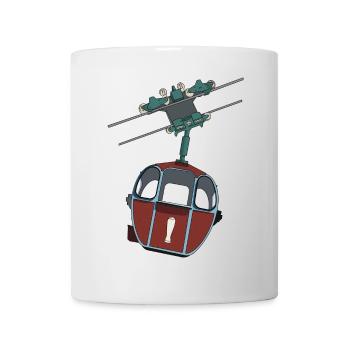 Cable Car Gondola - Red Wheat Beer - Mug - white - Front