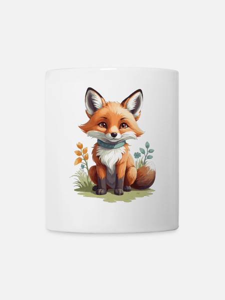 Süßer kleiner Fuchs - Tasse - Weiß