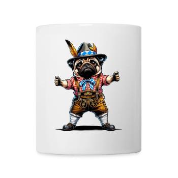 Pug dog Bayern - Mug - white - Front