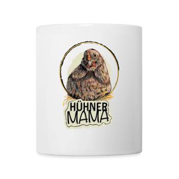 La maman des poules - Mug blanc - blanc - Devant