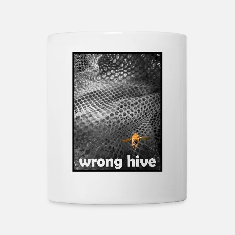 Mauvaise ruche - Mug blanc - blanc