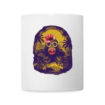 Gorilla Pop Art - Mug - white - Front