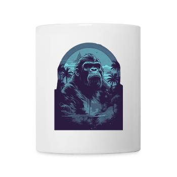 Blue Gorrile - Mug - white - Front