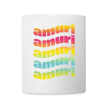 t-shirt Sicile amuri t-shirt idée cadeau amour - Mug blanc - blanc - Devant