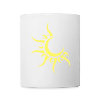 Sonne & Mond - Tasse - Weiß - Vorne