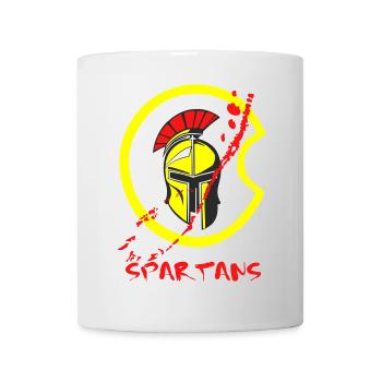 Helm Sparta und Blut 2 - Tasse - Weiß - Vorne