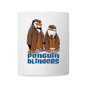 Pinguin Lustige Tiere - Tasse - Weiß - Vorne