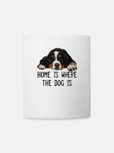 Berner Sennenhund - Tasse - Weiß