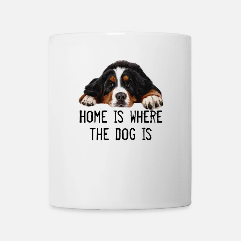 Berner Sennenhund - Tasse - Weiß