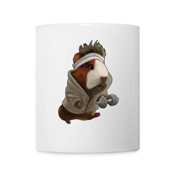 Guinea Pig Sport Design – Funny & Cute - Mug - white - Front