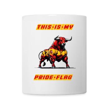 This is my pride flag Spain - Mug - white - Front